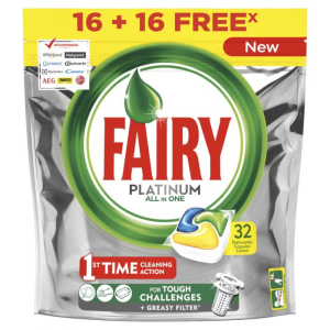 Detergente pastillas fairy platium